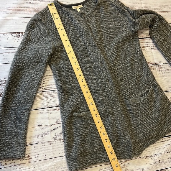 Eileen Fisher Cardigan Organic Wool with Pockets Sweater - Picture 8 of 8
